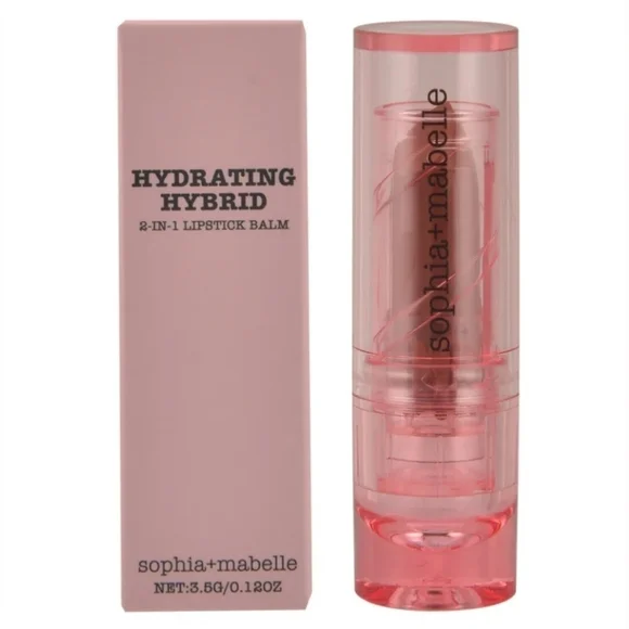 Nib Sophia and Mabelle Topless Hydrating Hybrid 2 in 1 Lipstick Balm Full Size - Picture 1 of 8
